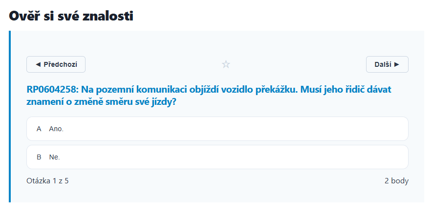 Testová otázka 1